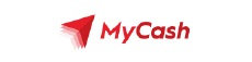 The MyCash logo with text